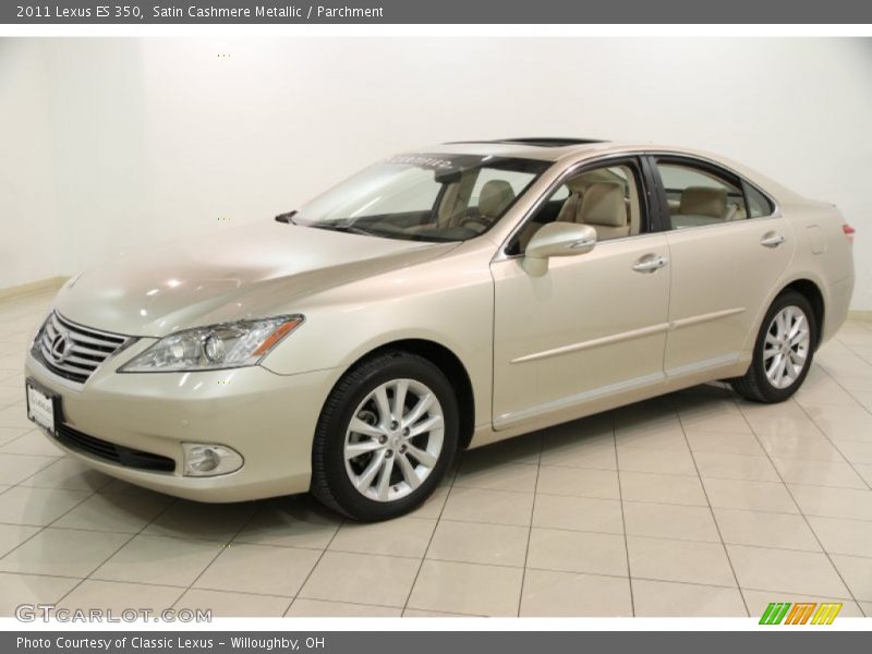 Satin Cashmere Metallic / Parchment 2011 Lexus ES 350