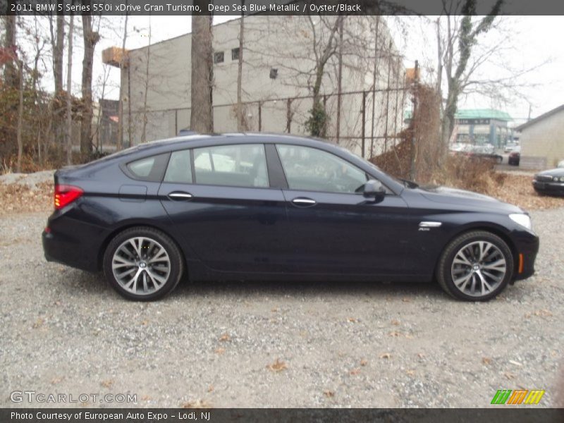  2011 5 Series 550i xDrive Gran Turismo Deep Sea Blue Metallic