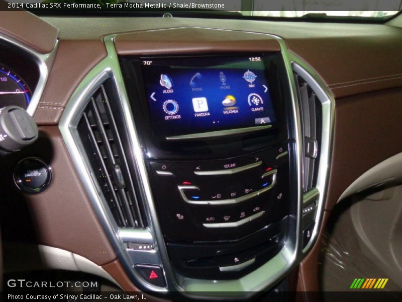 Terra Mocha Metallic / Shale/Brownstone 2014 Cadillac SRX Performance