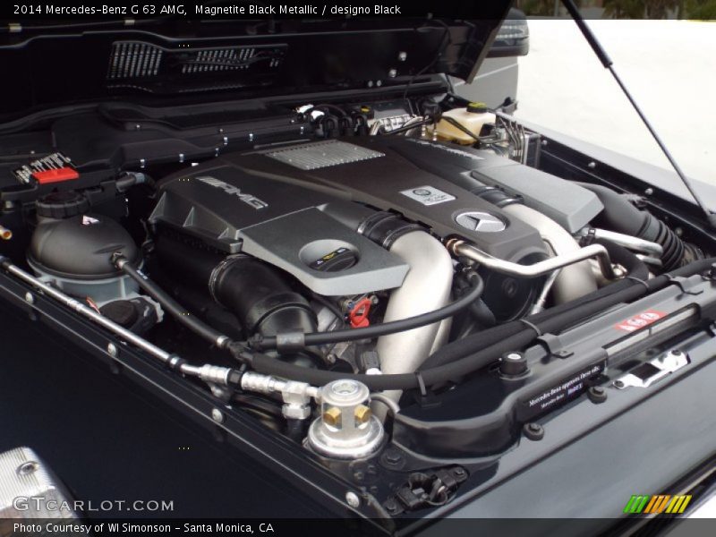  2014 G 63 AMG Engine - 5.5 Liter AMG biturbo DOHC 32-Valve VVT V8