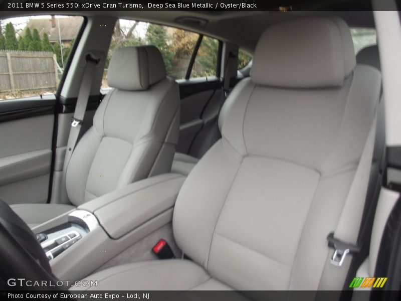 Deep Sea Blue Metallic / Oyster/Black 2011 BMW 5 Series 550i xDrive Gran Turismo