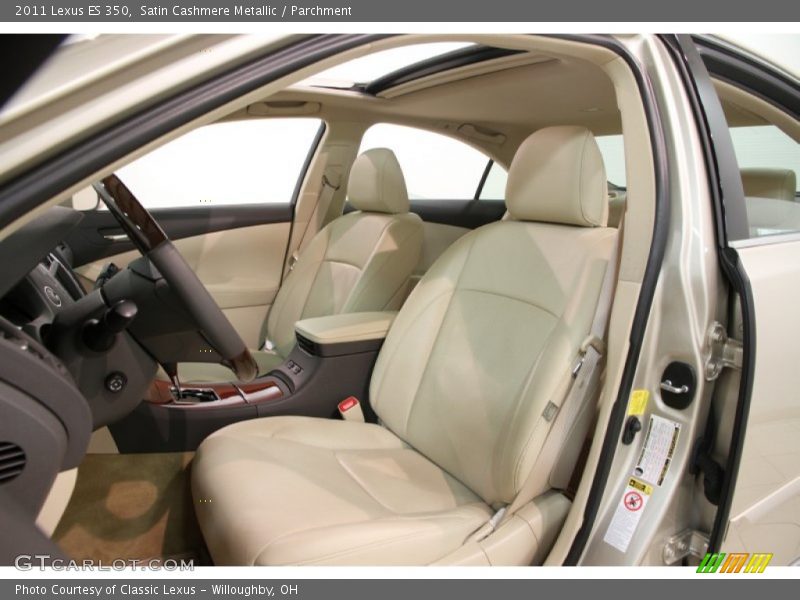 Satin Cashmere Metallic / Parchment 2011 Lexus ES 350