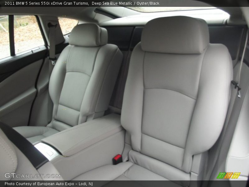 Rear Seat of 2011 5 Series 550i xDrive Gran Turismo