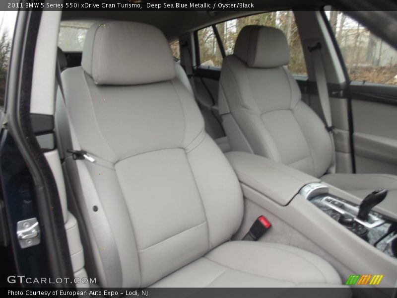 Deep Sea Blue Metallic / Oyster/Black 2011 BMW 5 Series 550i xDrive Gran Turismo