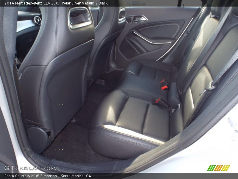 Polar Silver Metallic / Black 2014 Mercedes-Benz CLA 250