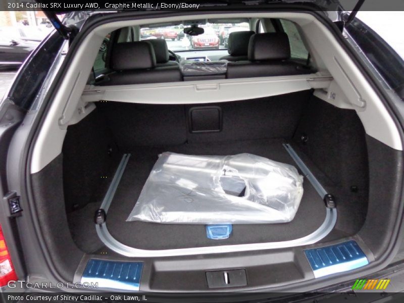 Graphite Metallic / Ebony/Ebony 2014 Cadillac SRX Luxury AWD