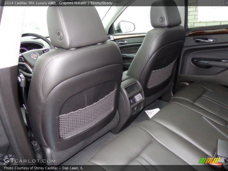Graphite Metallic / Ebony/Ebony 2014 Cadillac SRX Luxury AWD
