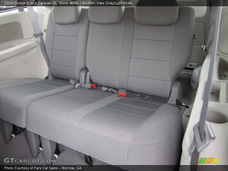 Stone White / Medium Slate Gray/Light Shale 2009 Dodge Grand Caravan SE