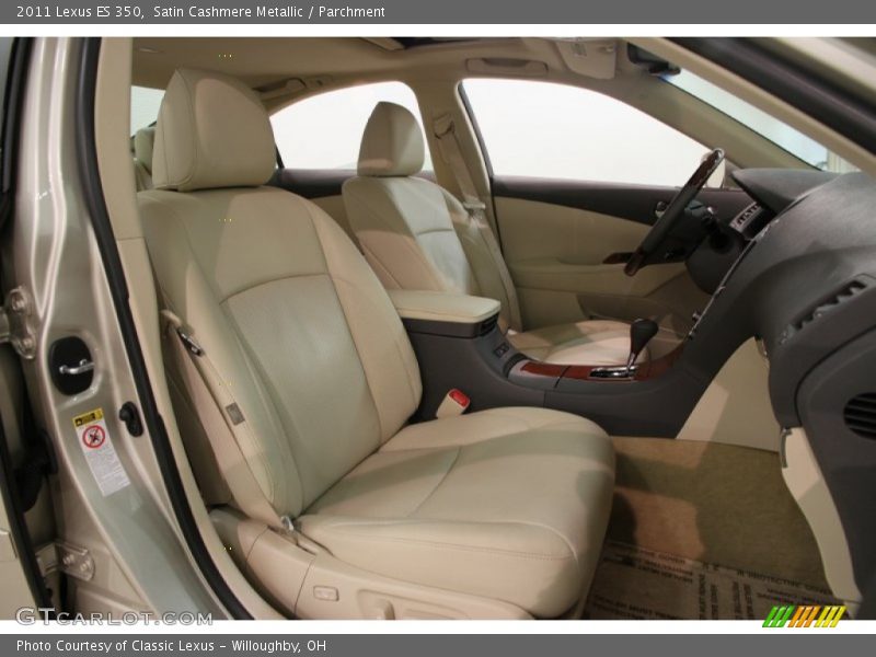 Satin Cashmere Metallic / Parchment 2011 Lexus ES 350