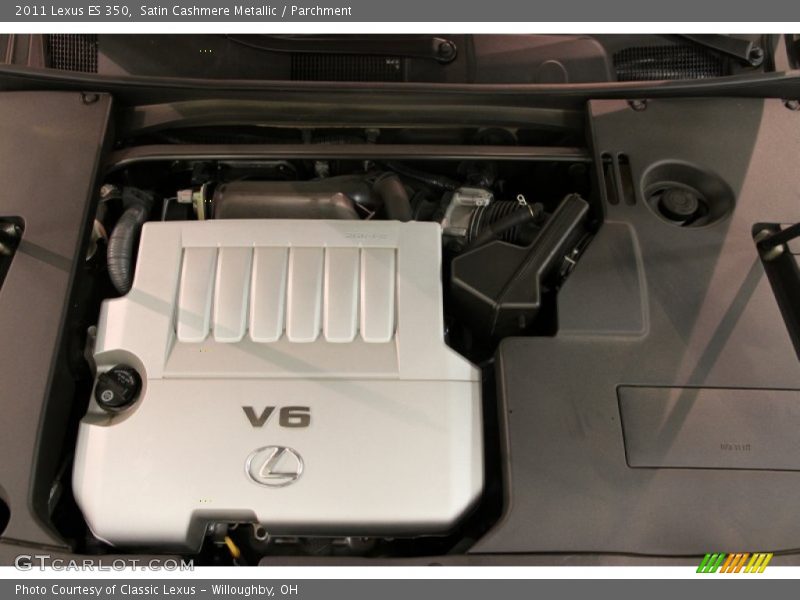 Satin Cashmere Metallic / Parchment 2011 Lexus ES 350