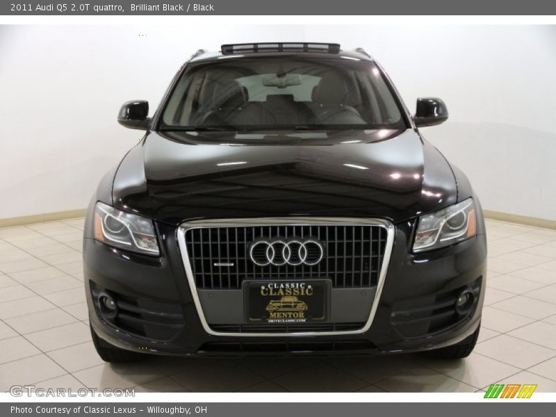 Brilliant Black / Black 2011 Audi Q5 2.0T quattro