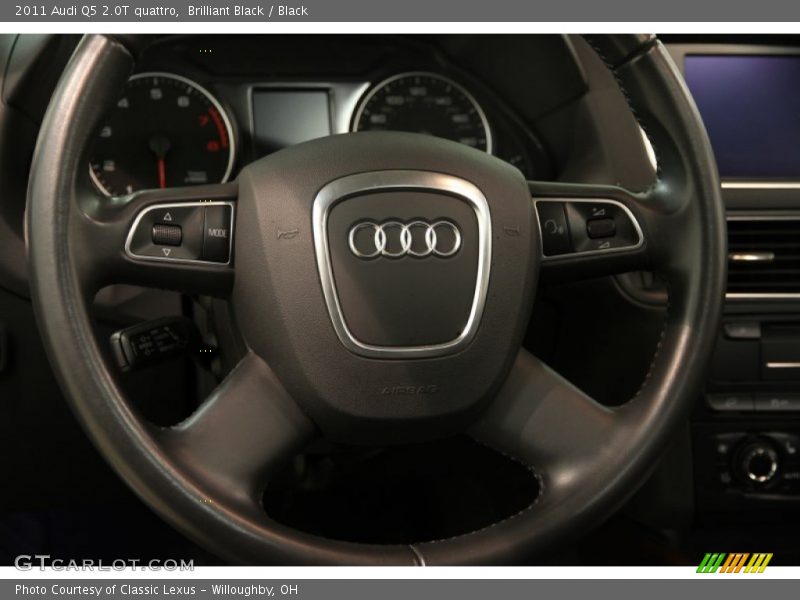 Brilliant Black / Black 2011 Audi Q5 2.0T quattro