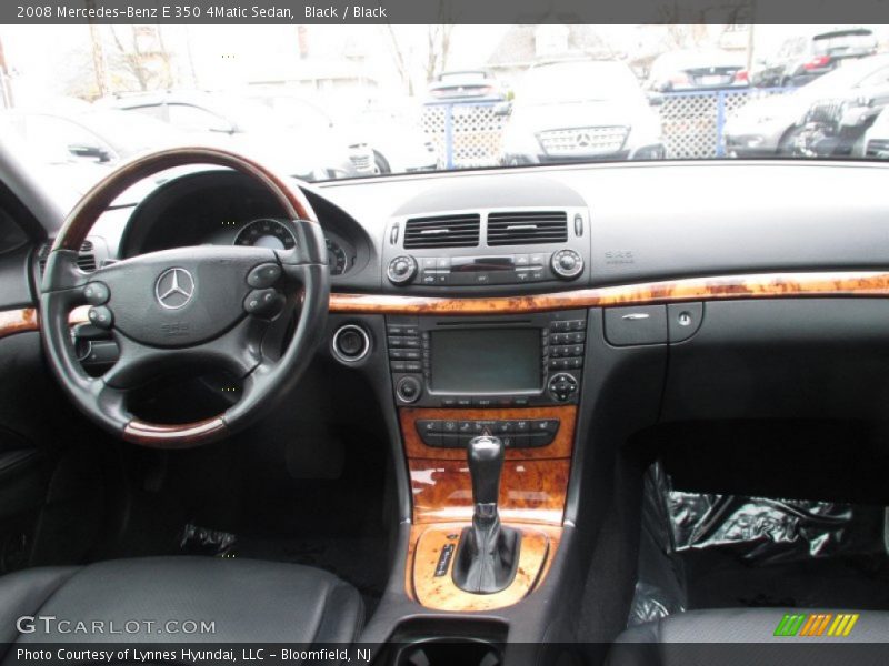 Black / Black 2008 Mercedes-Benz E 350 4Matic Sedan