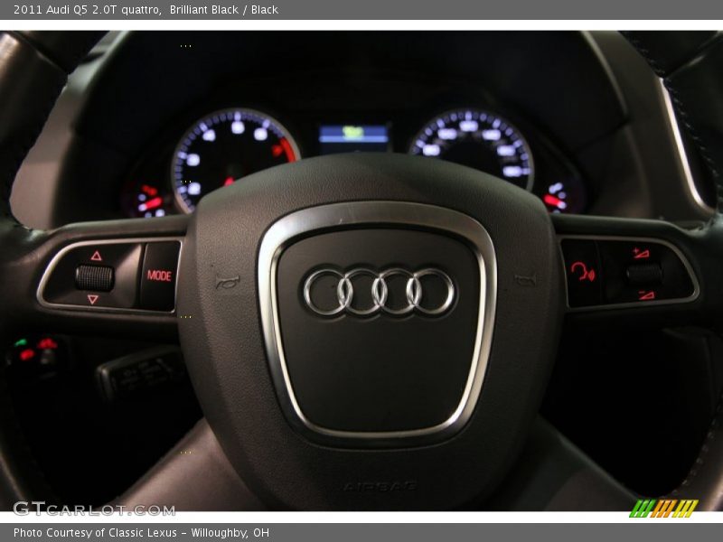 Brilliant Black / Black 2011 Audi Q5 2.0T quattro