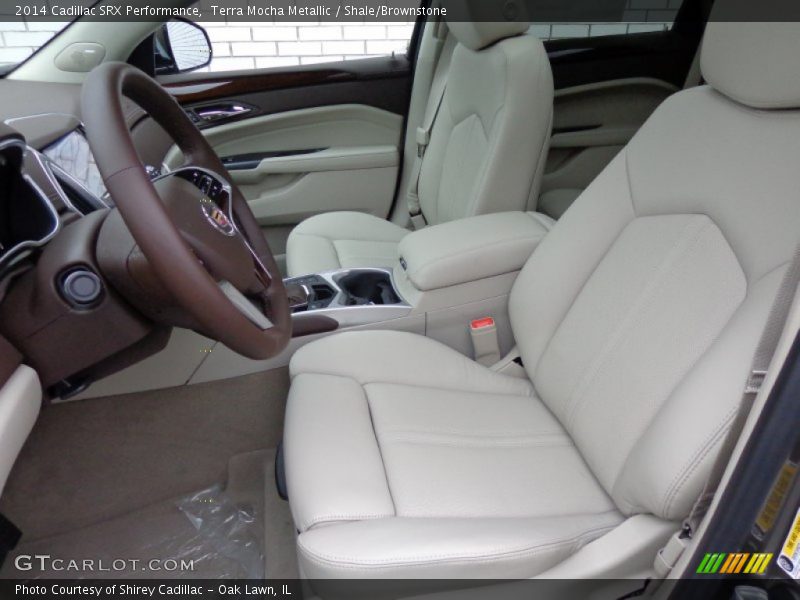 Terra Mocha Metallic / Shale/Brownstone 2014 Cadillac SRX Performance