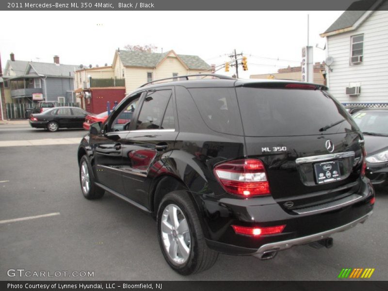 Black / Black 2011 Mercedes-Benz ML 350 4Matic
