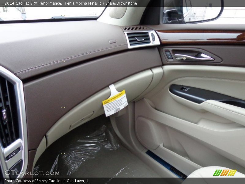 Terra Mocha Metallic / Shale/Brownstone 2014 Cadillac SRX Performance