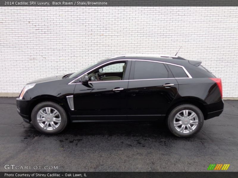 Black Raven / Shale/Brownstone 2014 Cadillac SRX Luxury