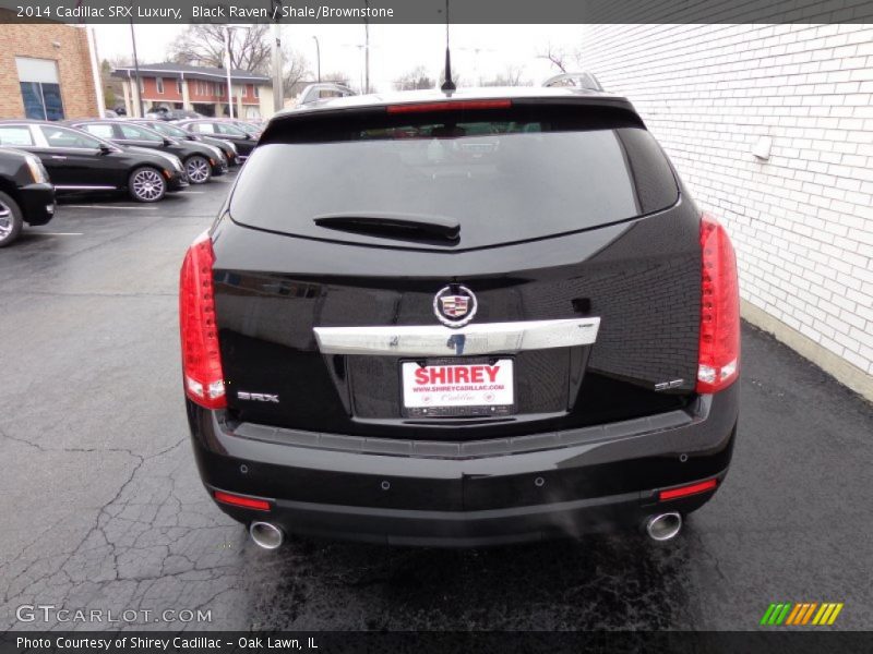 Black Raven / Shale/Brownstone 2014 Cadillac SRX Luxury
