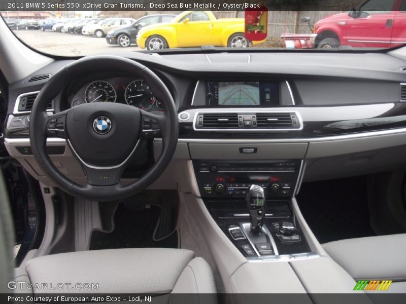 Deep Sea Blue Metallic / Oyster/Black 2011 BMW 5 Series 550i xDrive Gran Turismo
