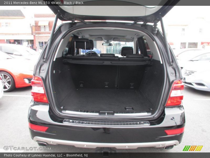 Black / Black 2011 Mercedes-Benz ML 350 4Matic