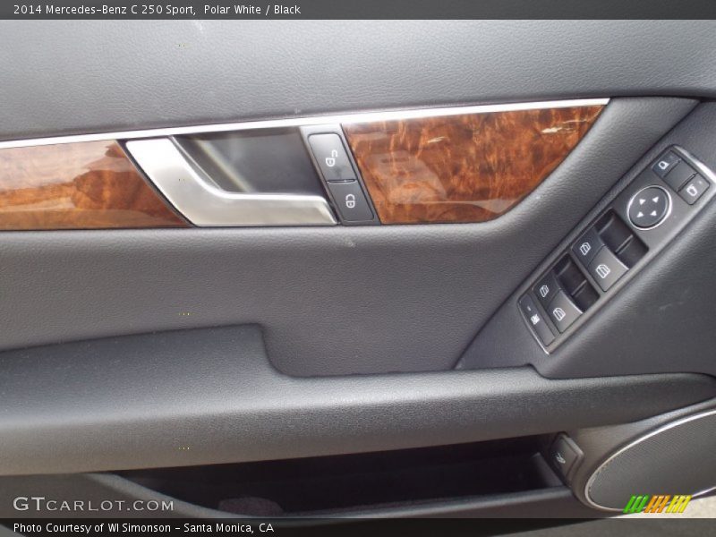 Polar White / Black 2014 Mercedes-Benz C 250 Sport