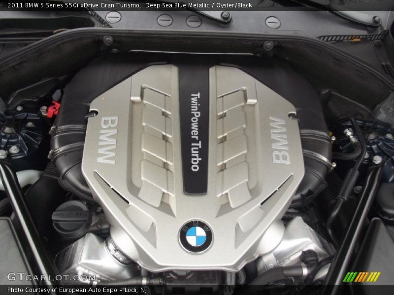  2011 5 Series 550i xDrive Gran Turismo Engine - 4.4 Liter TwinPower Turbocharged DFI DOHC 32-Valve VVT V8