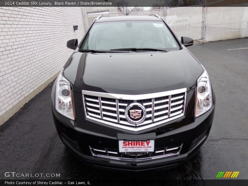 Black Raven / Shale/Brownstone 2014 Cadillac SRX Luxury