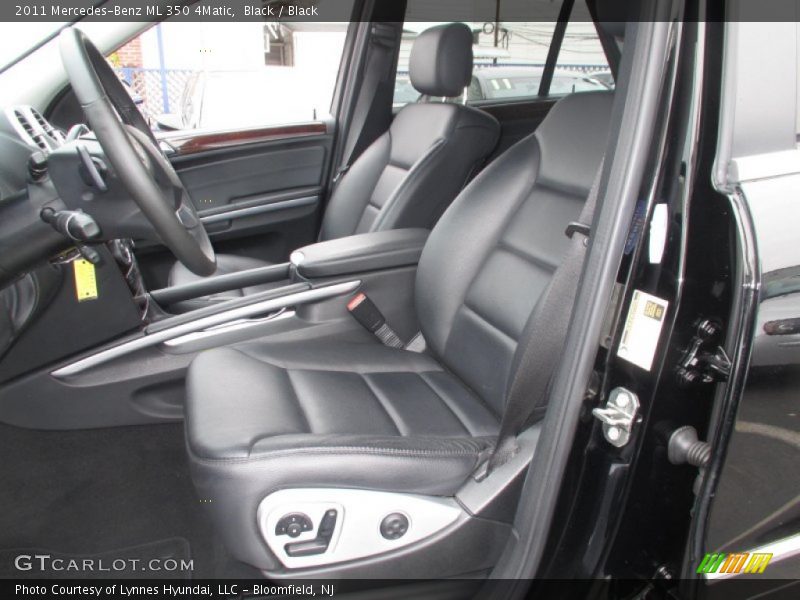 Black / Black 2011 Mercedes-Benz ML 350 4Matic