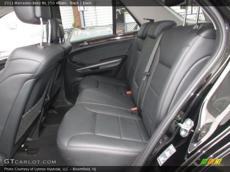 Black / Black 2011 Mercedes-Benz ML 350 4Matic