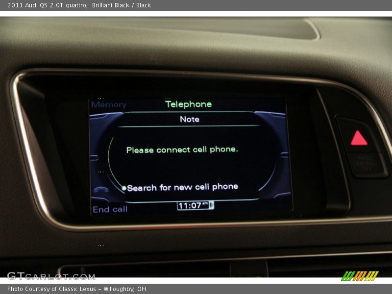 Brilliant Black / Black 2011 Audi Q5 2.0T quattro