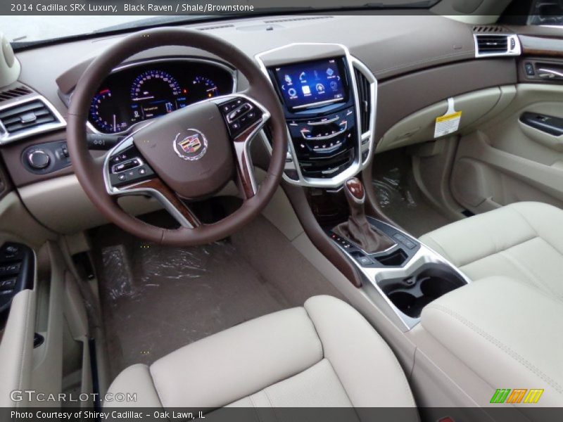 Black Raven / Shale/Brownstone 2014 Cadillac SRX Luxury