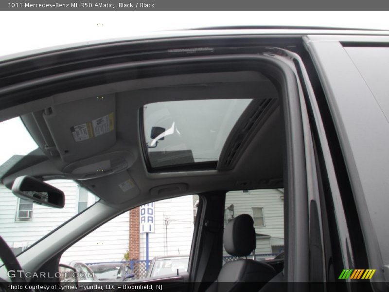 Black / Black 2011 Mercedes-Benz ML 350 4Matic
