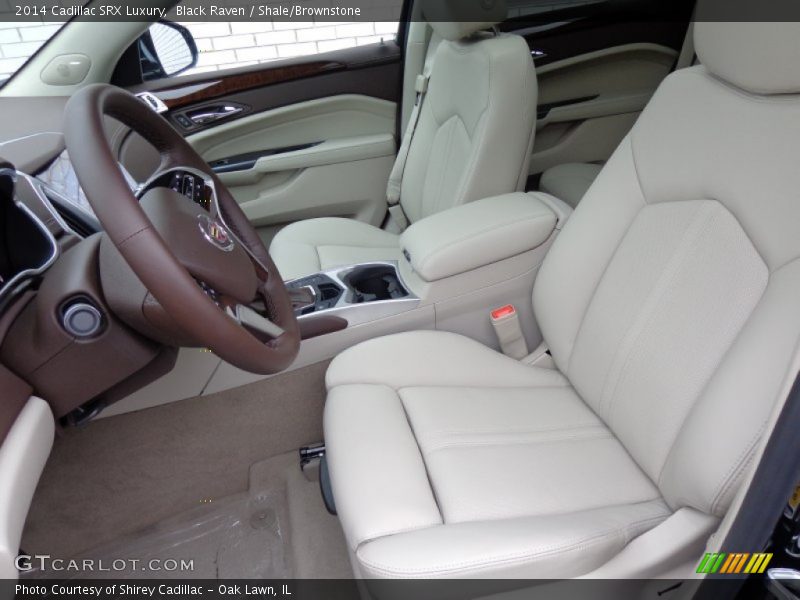 Black Raven / Shale/Brownstone 2014 Cadillac SRX Luxury