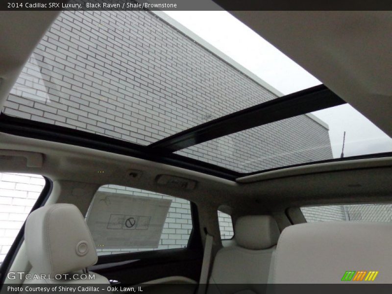 Black Raven / Shale/Brownstone 2014 Cadillac SRX Luxury