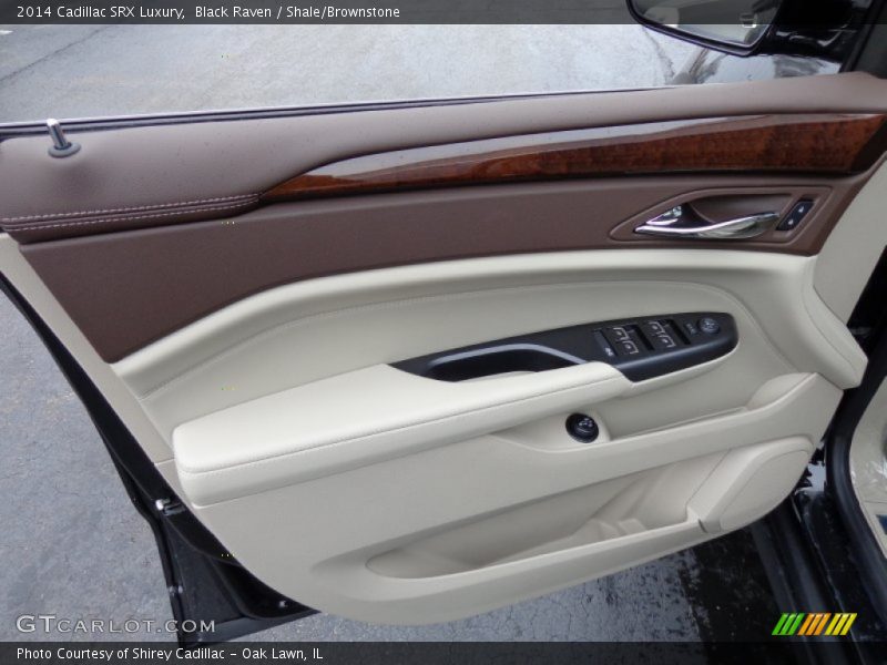 Black Raven / Shale/Brownstone 2014 Cadillac SRX Luxury