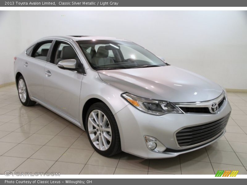 Classic Silver Metallic / Light Gray 2013 Toyota Avalon Limited