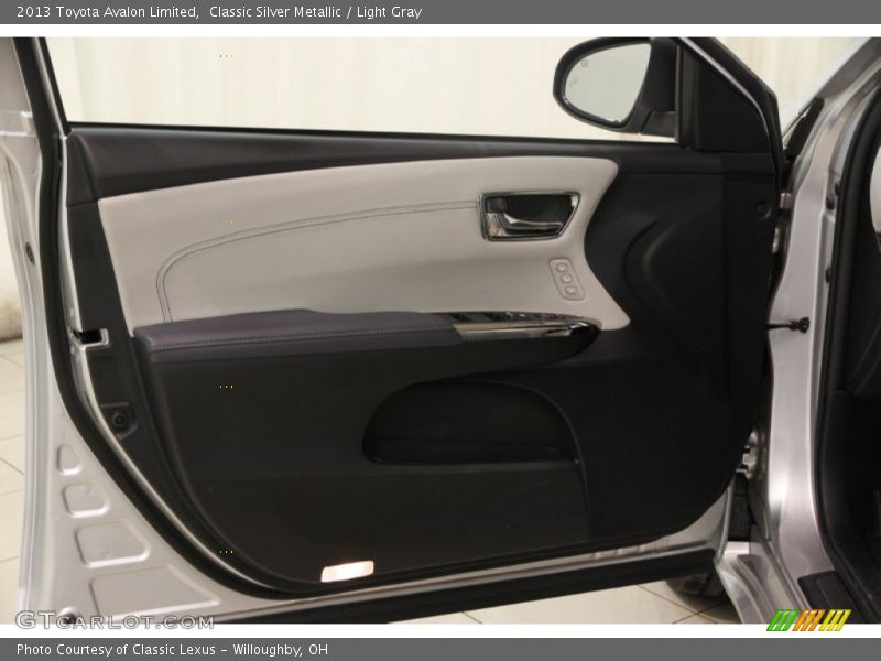 Classic Silver Metallic / Light Gray 2013 Toyota Avalon Limited