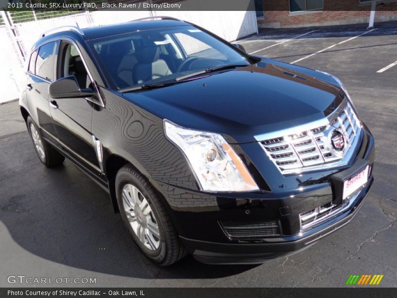 Black Raven / Ebony/Ebony 2013 Cadillac SRX Luxury FWD