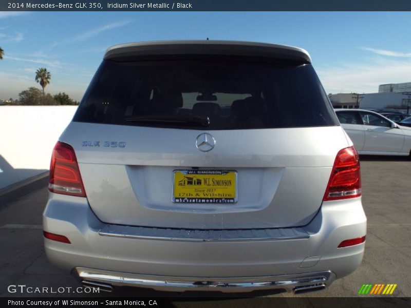 Iridium Silver Metallic / Black 2014 Mercedes-Benz GLK 350