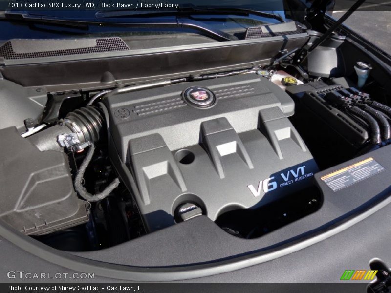 Black Raven / Ebony/Ebony 2013 Cadillac SRX Luxury FWD