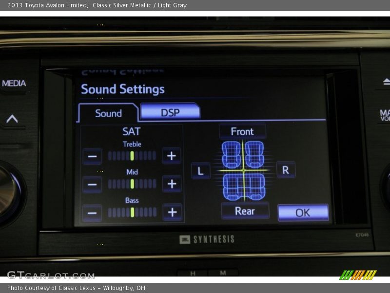Classic Silver Metallic / Light Gray 2013 Toyota Avalon Limited