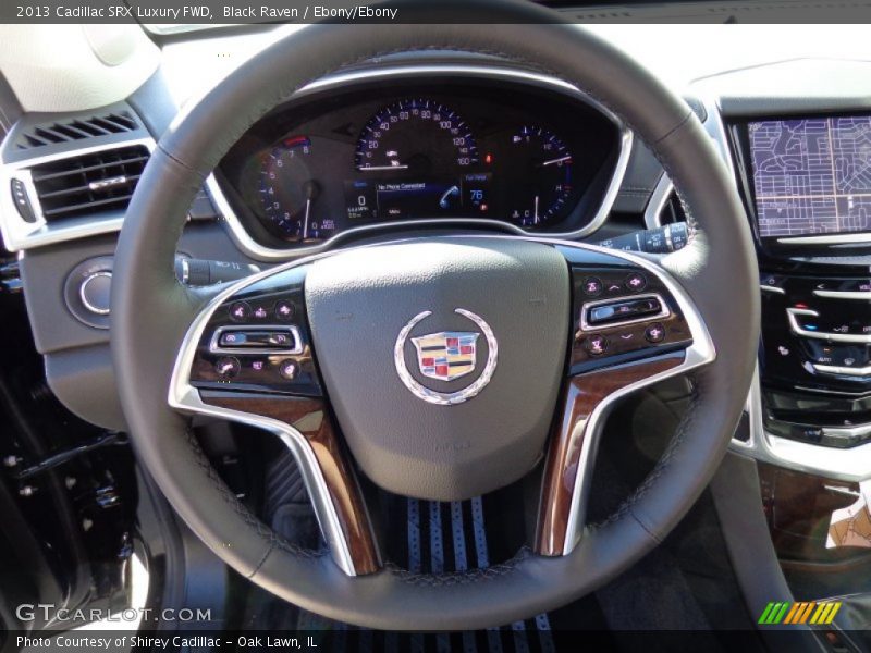 Black Raven / Ebony/Ebony 2013 Cadillac SRX Luxury FWD