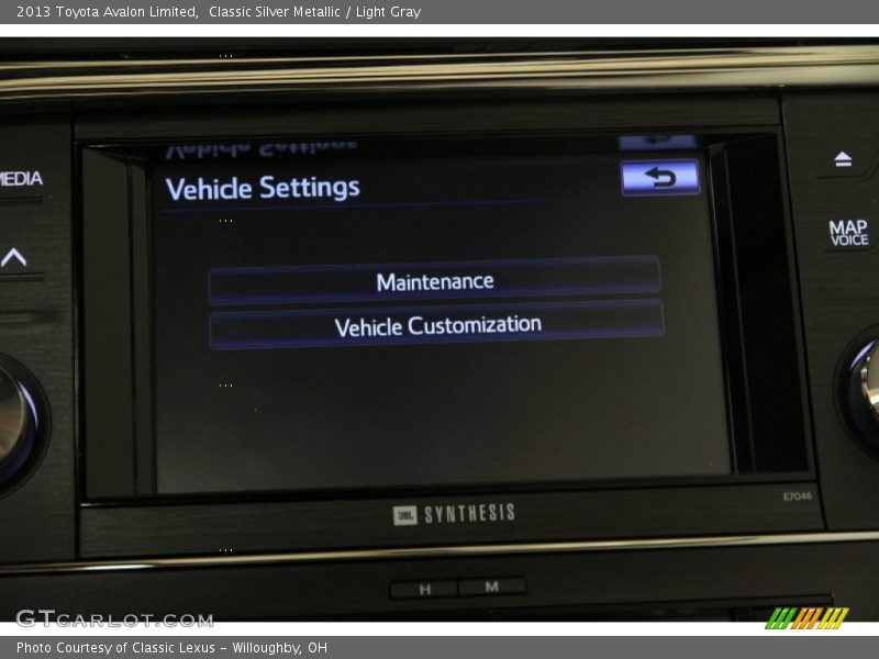 Classic Silver Metallic / Light Gray 2013 Toyota Avalon Limited