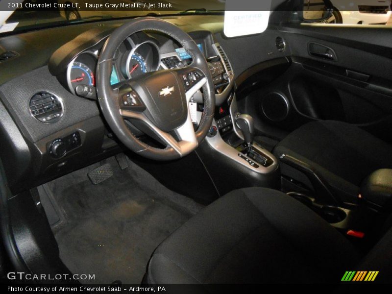 Taupe Gray Metallic / Jet Black 2011 Chevrolet Cruze LT