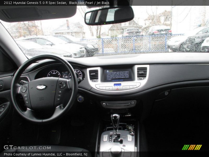 Dashboard of 2012 Genesis 5.0 R Spec Sedan