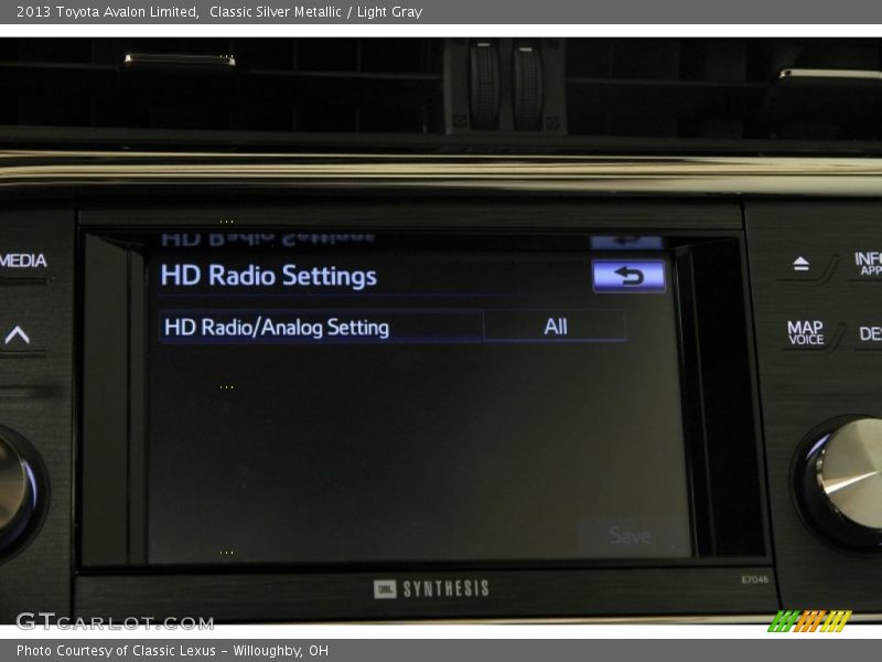 Classic Silver Metallic / Light Gray 2013 Toyota Avalon Limited
