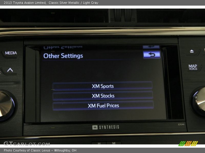 Classic Silver Metallic / Light Gray 2013 Toyota Avalon Limited