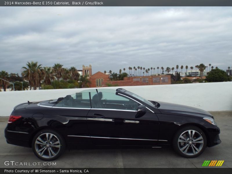 Black / Grey/Black 2014 Mercedes-Benz E 350 Cabriolet