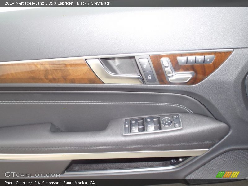 Black / Grey/Black 2014 Mercedes-Benz E 350 Cabriolet